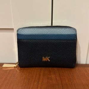 Michael Kors Navy Blue Ombré Wallet